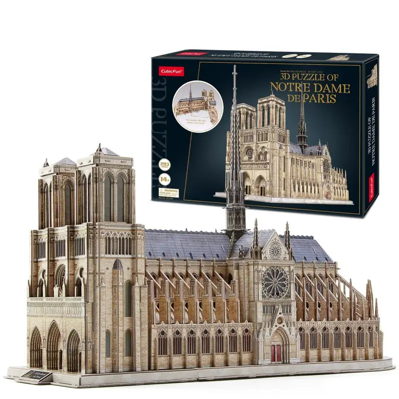 Maquette Notre Dame de Paris à construire soi-même NOTRE DAME