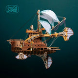 Bateau Steampunk | PUZZLE 3D WORLD