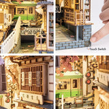 Book Nook Sakura | Puzzle 3D World | Puzzles 3D et Maquettes