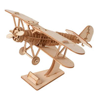 Maquette Avion Biplan  Puzzle 3D World – Puzzle 3D World