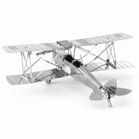 Maquette Avion en metal Tiger Moth | PUZZLE 3D WORLD