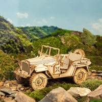 Maquette Jeep Willys | PUZZLE 3D WORLD