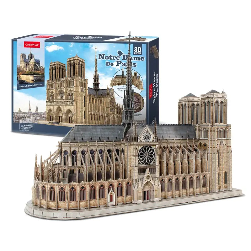 Puzzle 3D Notre Dame de Paris - Maquette A Construire