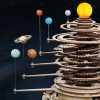 Maquette système solaire motorisé | PUZZLE 3D WORLD