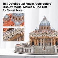 Puzzle 3D Basilique Saint Pierre | PUZZLE 3D WORLD