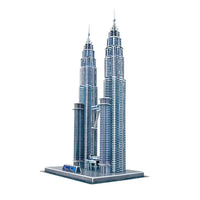 Puzzle 3D Petronas Towers | PUZZLE 3D WORLD