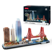 Puzzle 3D San Francisco | PUZZLE 3D WORLD