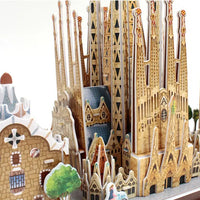 Puzzle Barcelone | PUZZLE 3D WORLD