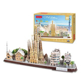 Puzzle Barcelone | PUZZLE 3D WORLD