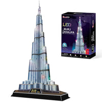Puzzle Burj Khalifa | PUZZLE 3D WORLD