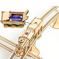 Train Electrique Noel | PUZZLE 3D WORLD