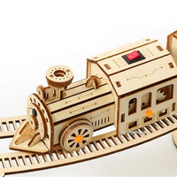 Train Electrique Noel | PUZZLE 3D WORLD